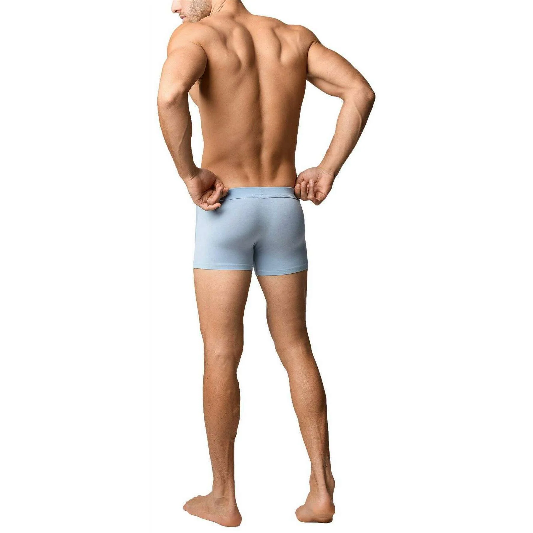 Obviously EliteMan Boxer Brief 3inch Leg - Celestial Blue - Image 2