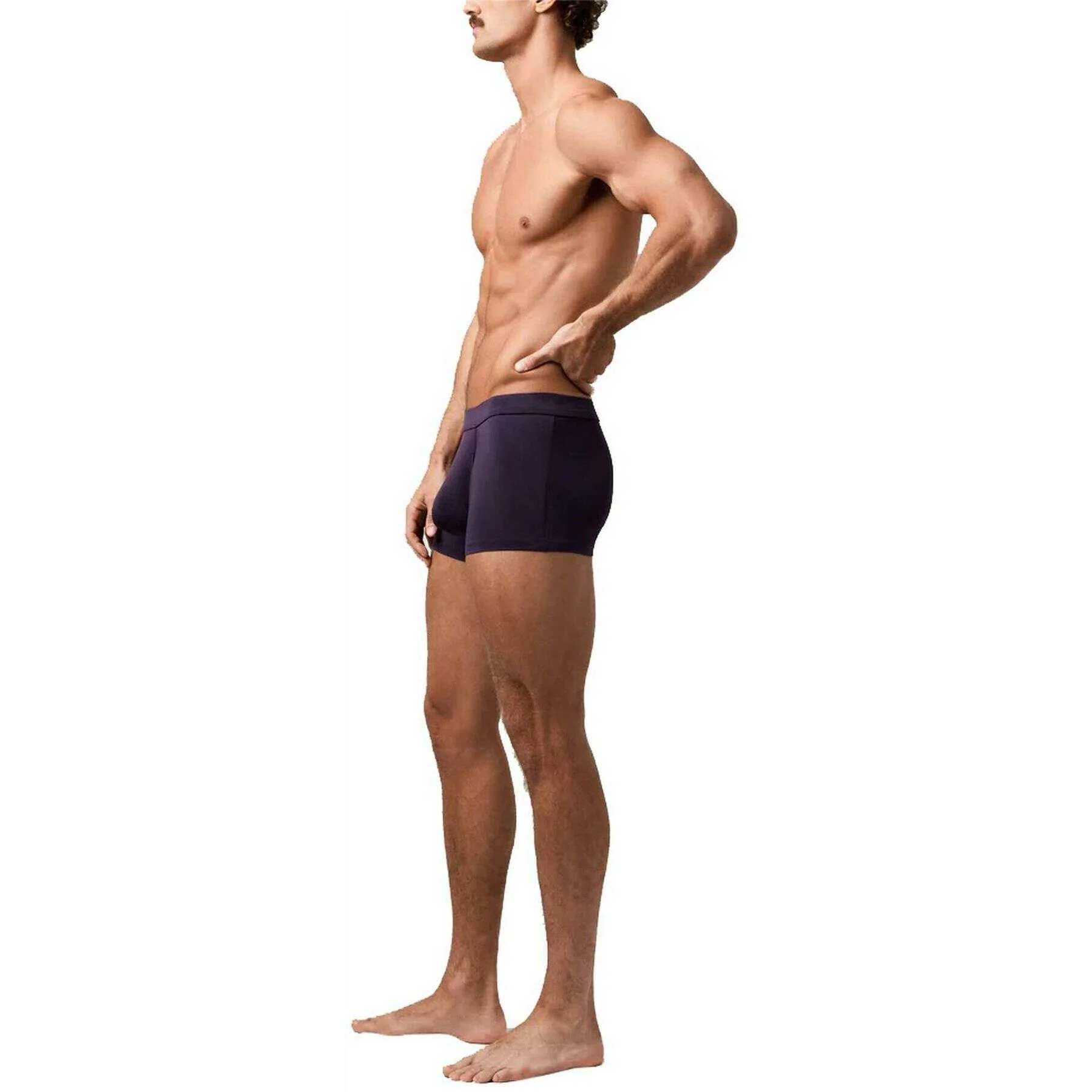 Obviously EliteMan Boxer Brief 3inch Leg - Nightshade Purple - Image 5