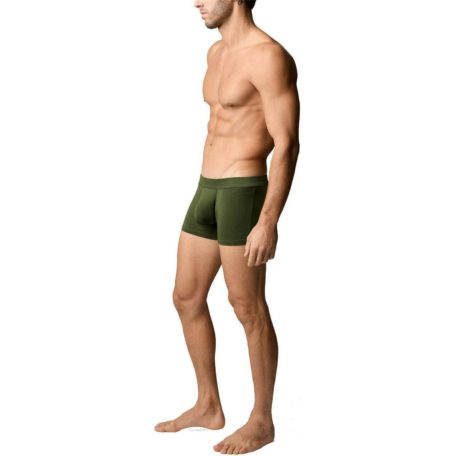 Obviously EliteMan Boxer Brief 3inch Leg - Rifle Green - Image 4