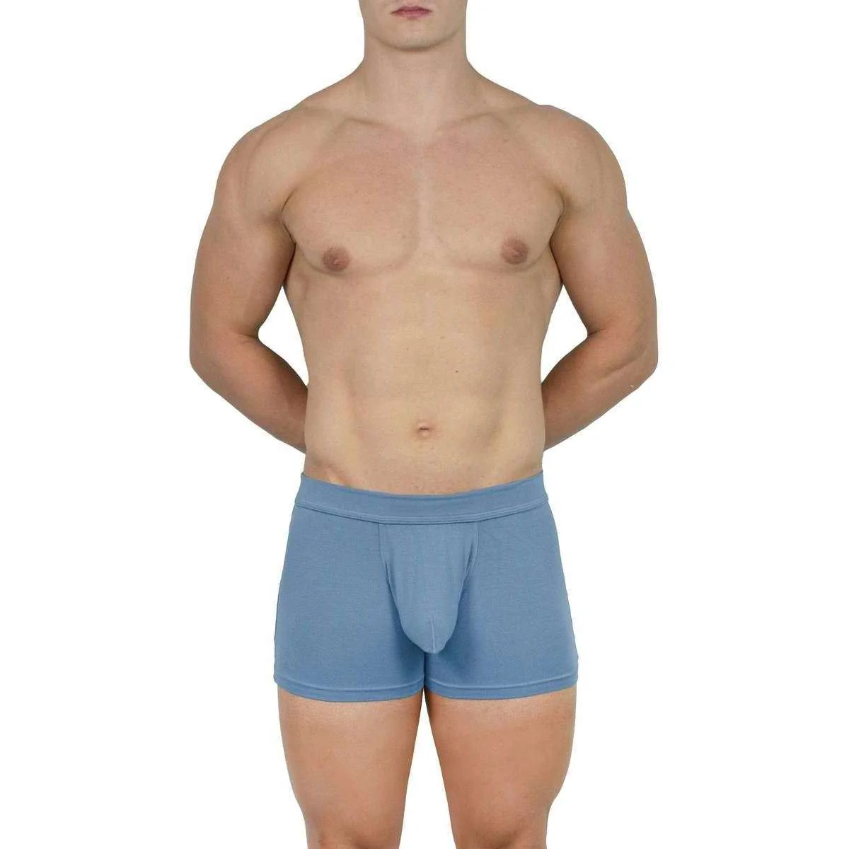 Obviously EliteMan Boxer Brief 3inch Leg - Slate Grey - Image 4