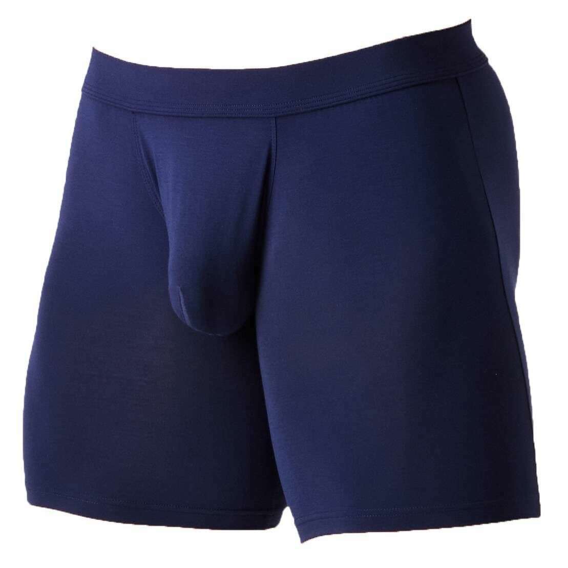 Obviously EliteMan Boxer Brief 6inch Leg  - Abyss Navy - Image 3