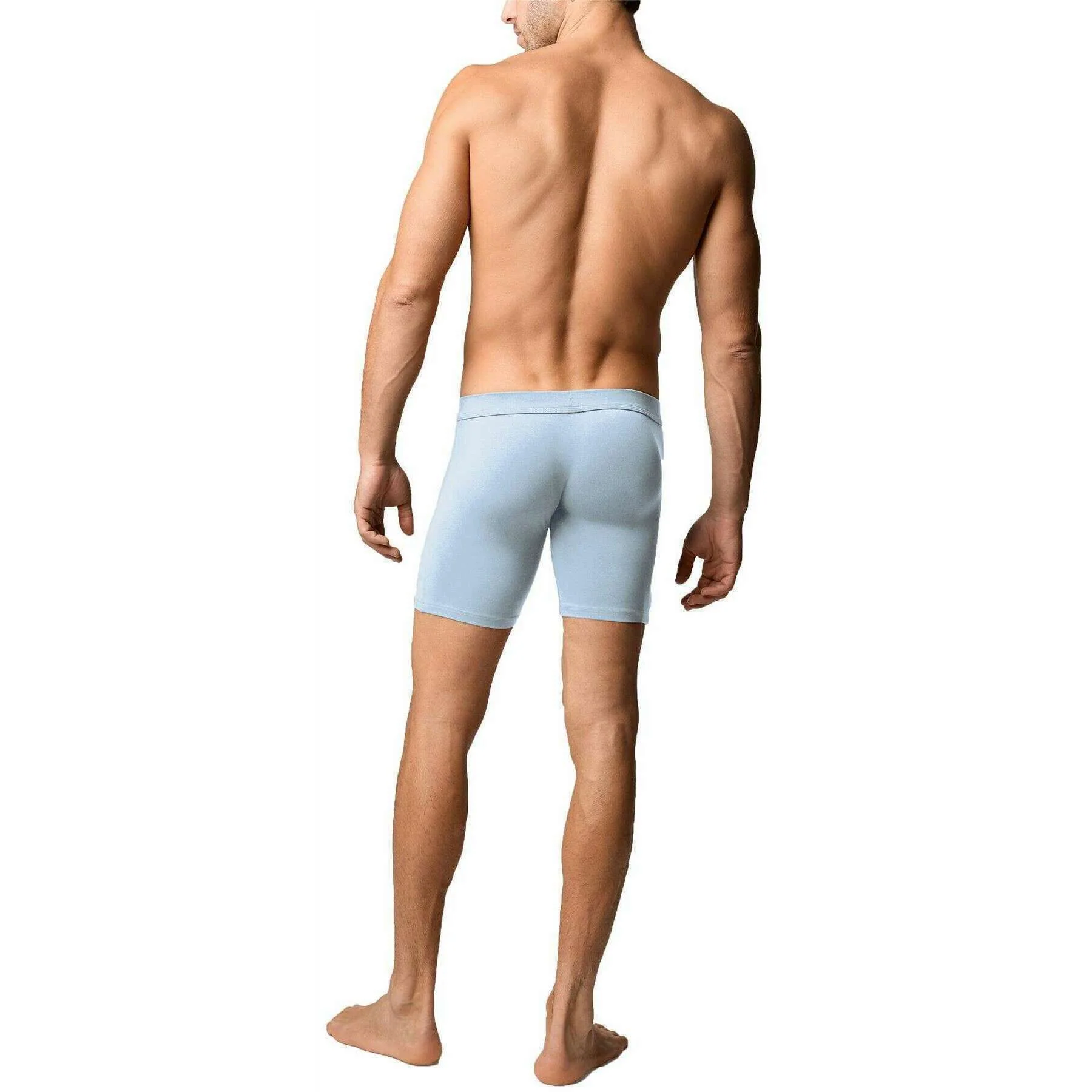 Obviously EliteMan Boxer Brief 6inch Leg - Celestial Blue - Image 4