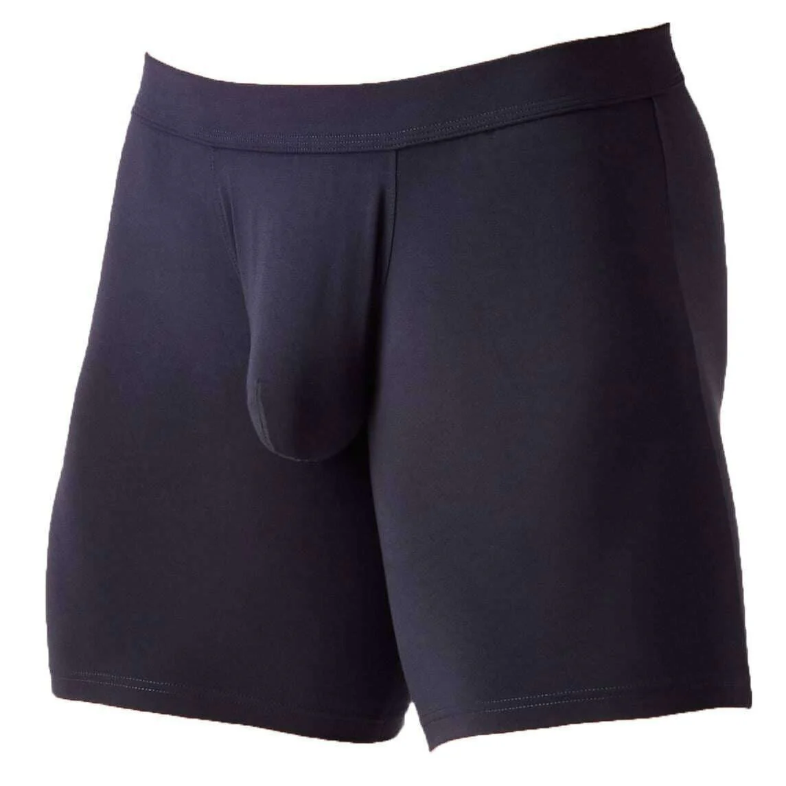 Obviously EliteMan Boxer Brief 6inch Leg - Charcoal Black - Image 3