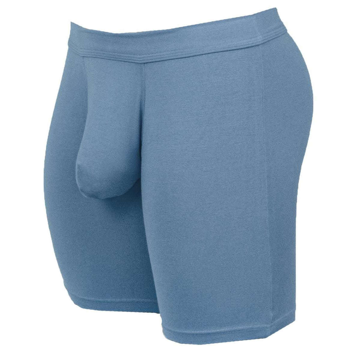 Obviously EliteMan Boxer Brief 6inch Leg - Slate Grey - Image 3