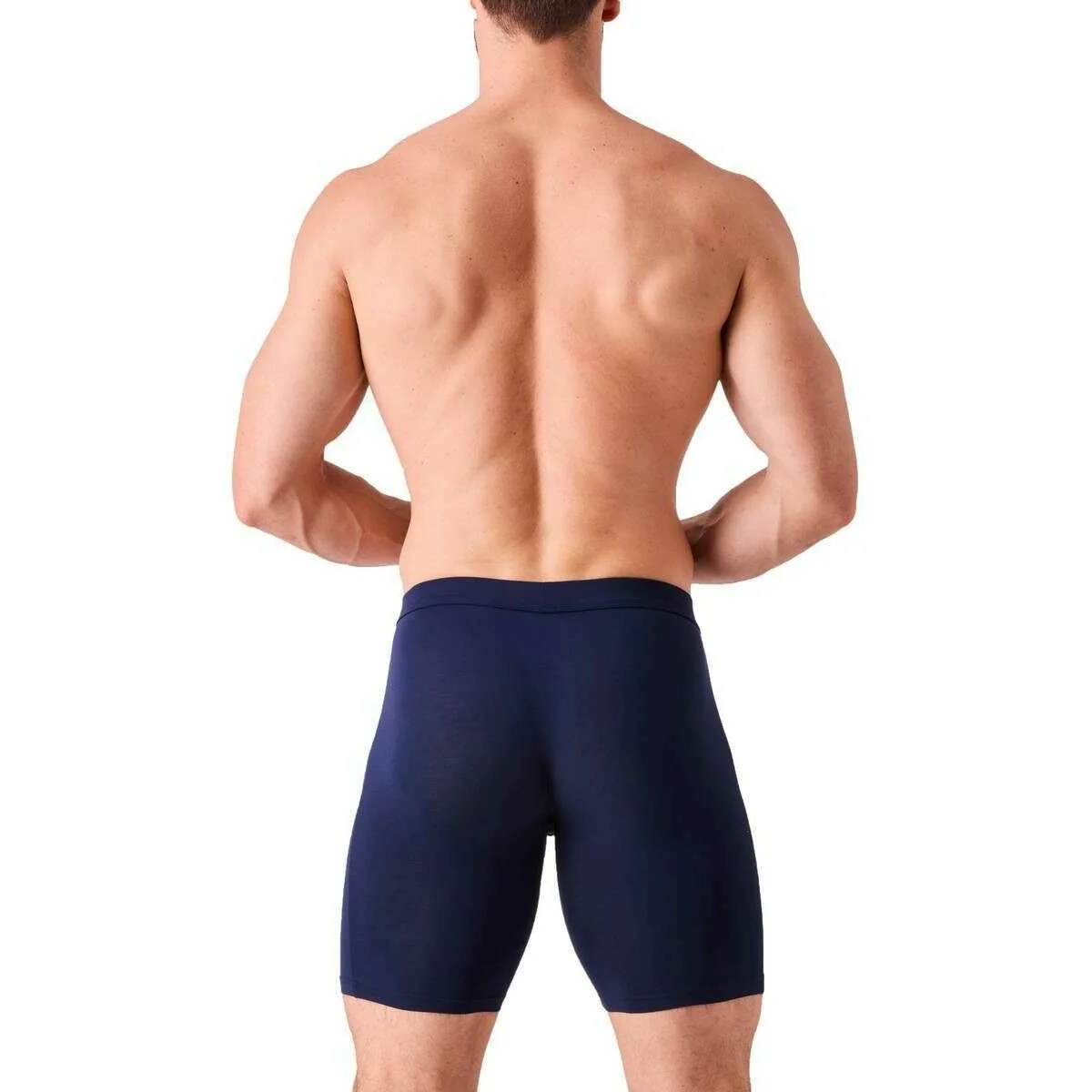 Obviously EliteMan Boxer Brief 9inch Leg - Abyss Navy - Image 5