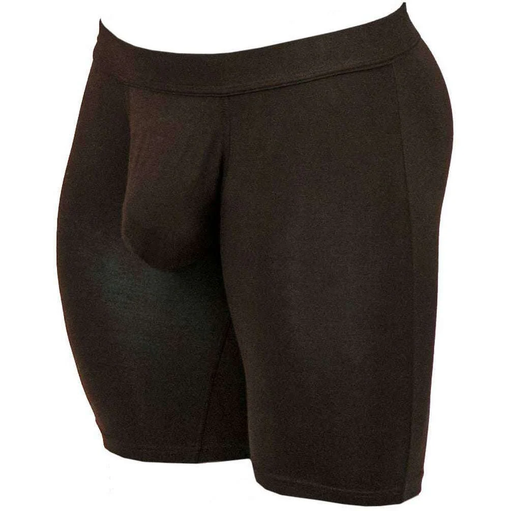 Obviously EliteMan Boxer Brief 9inch Leg - Black - Image 3