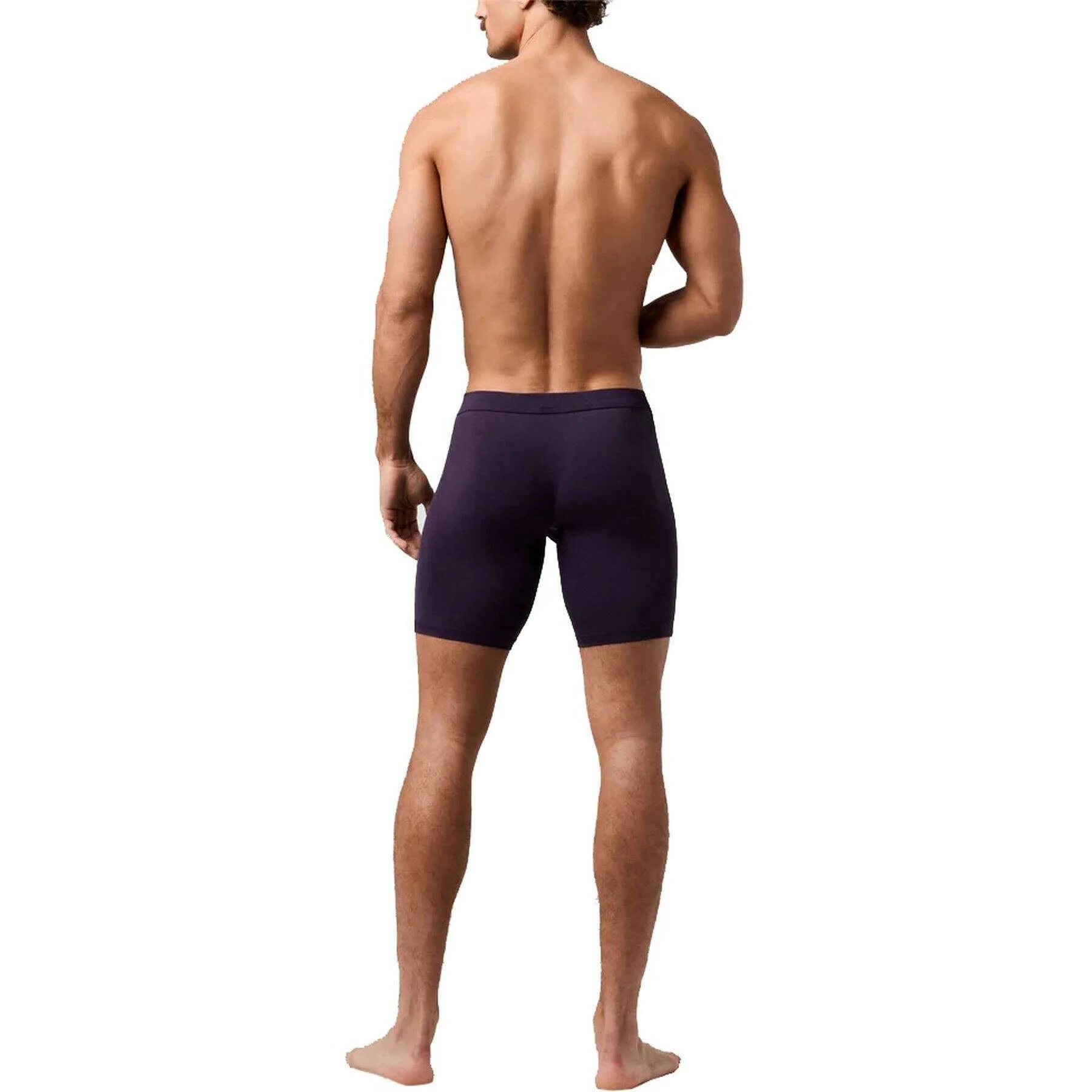 Obviously EliteMan Boxer Brief 9inch Leg - Nightshade Purple - Image 4