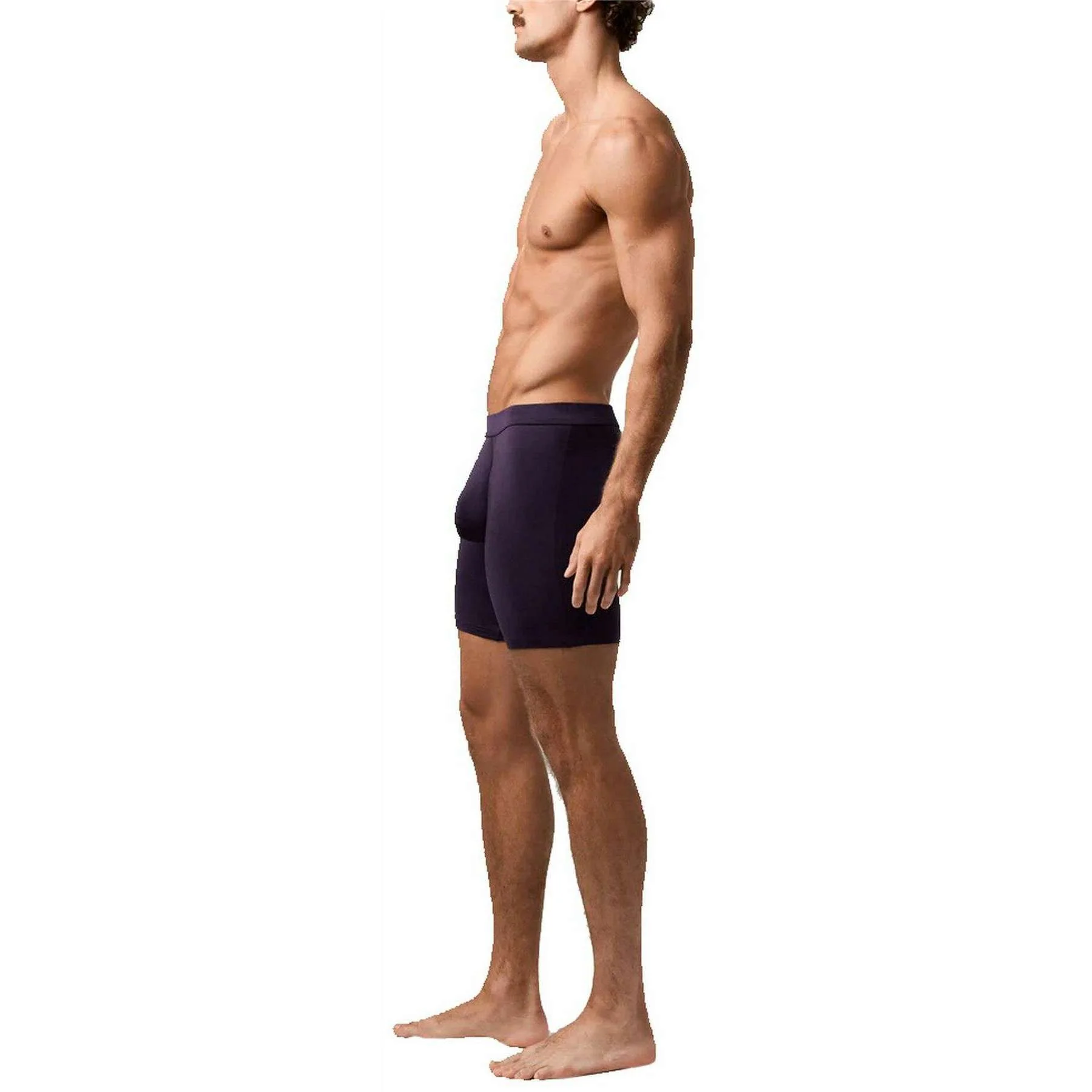 Obviously EliteMan Boxer Brief 9inch Leg - Nightshade Purple - Image 5
