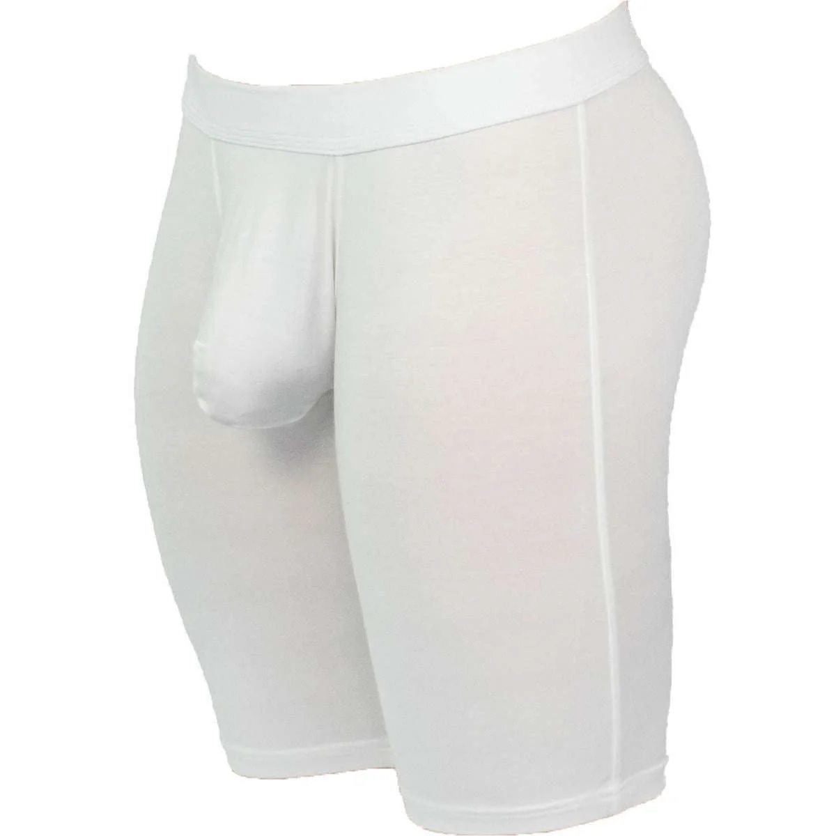 Obviously EliteMan Boxer Brief 9inch Leg - White - Image 3