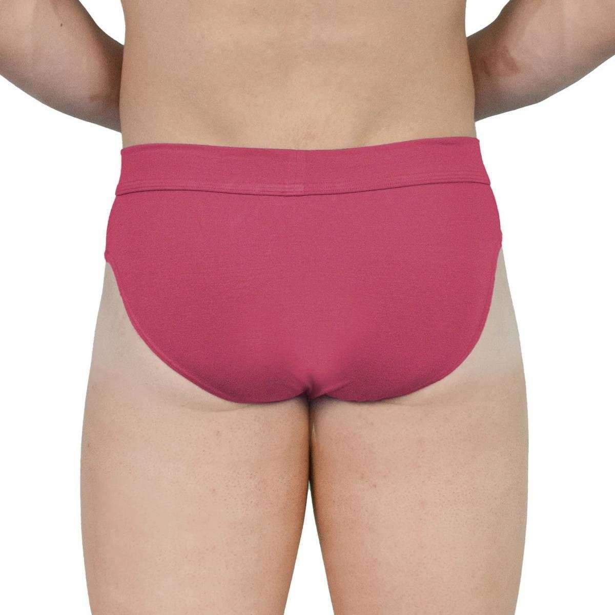 Obviously EliteMan Brief - Brick Red - Image 5