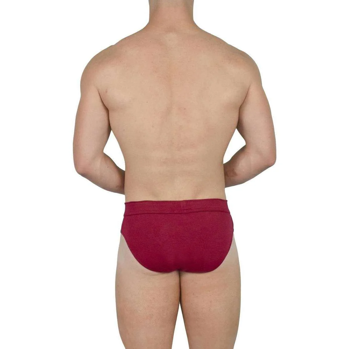 Obviously EliteMan Brief - Maroon Red - Image 5