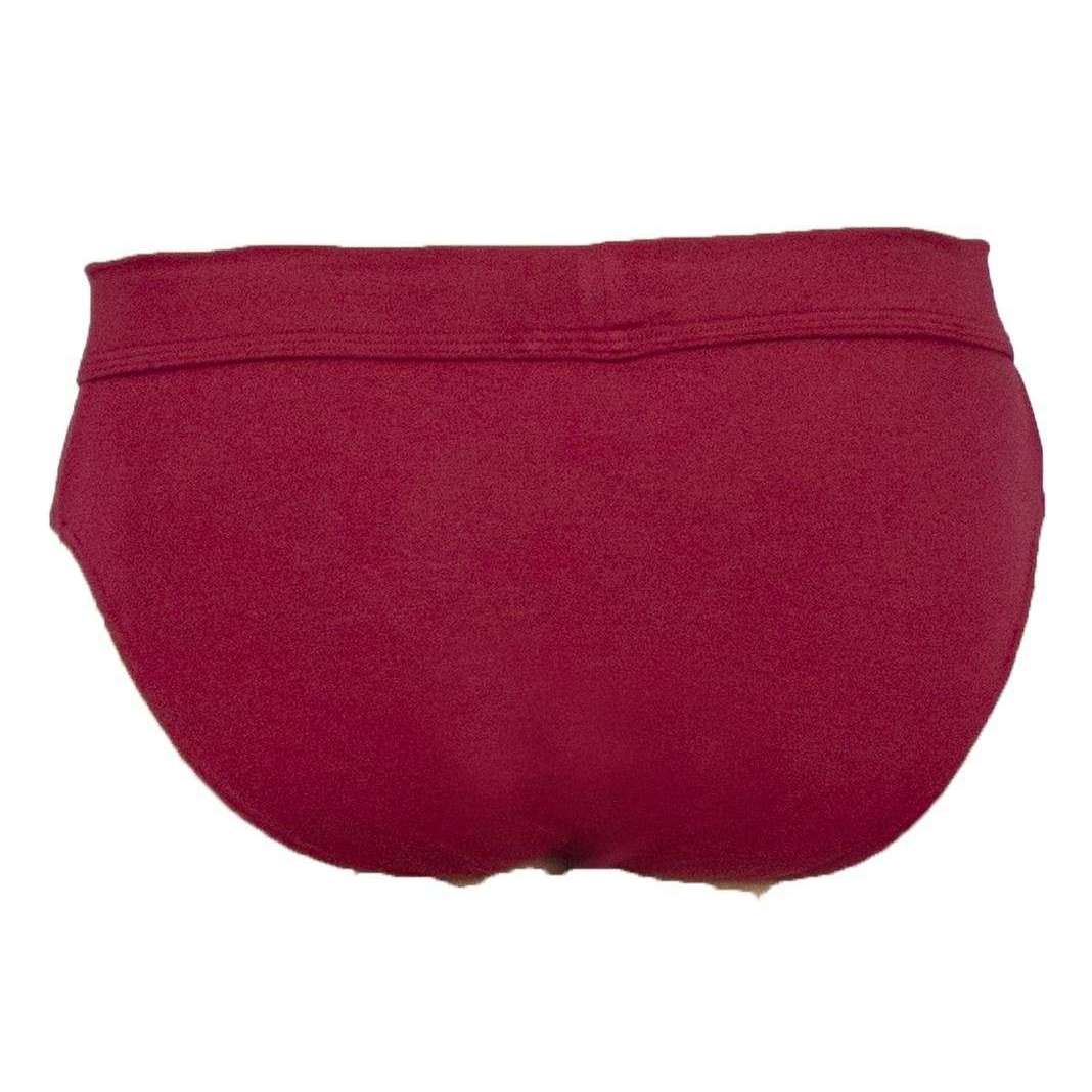Obviously EliteMan Brief - Maroon Red - Image 8