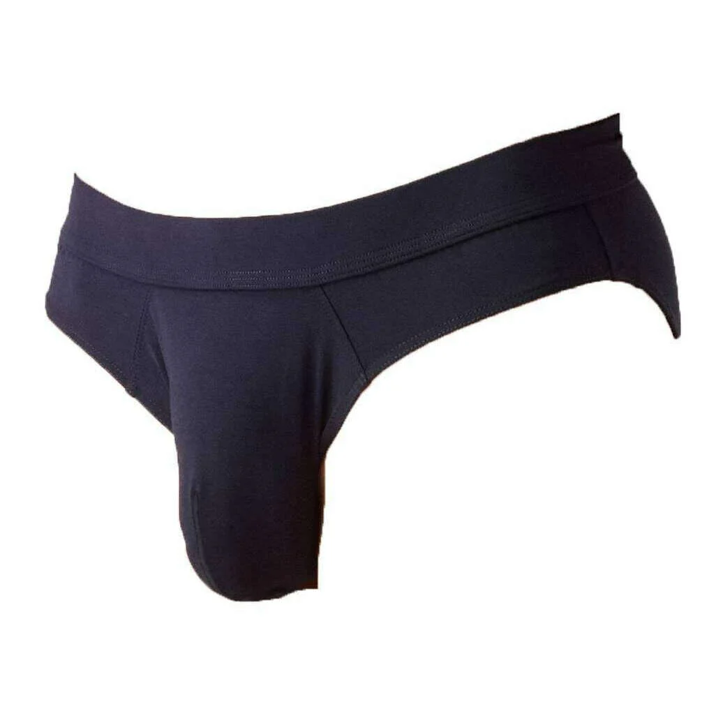 Obviously EliteMan Hipster Brief - Charcoal Black - Image 3