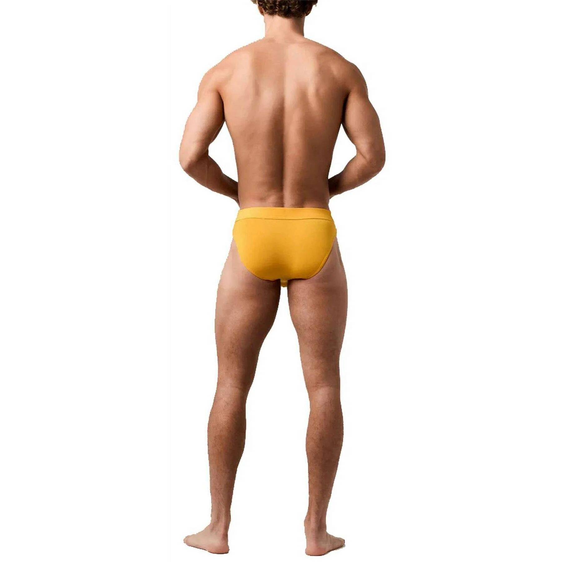Obviously EliteMan Hipster Brief - Gold - Image 4