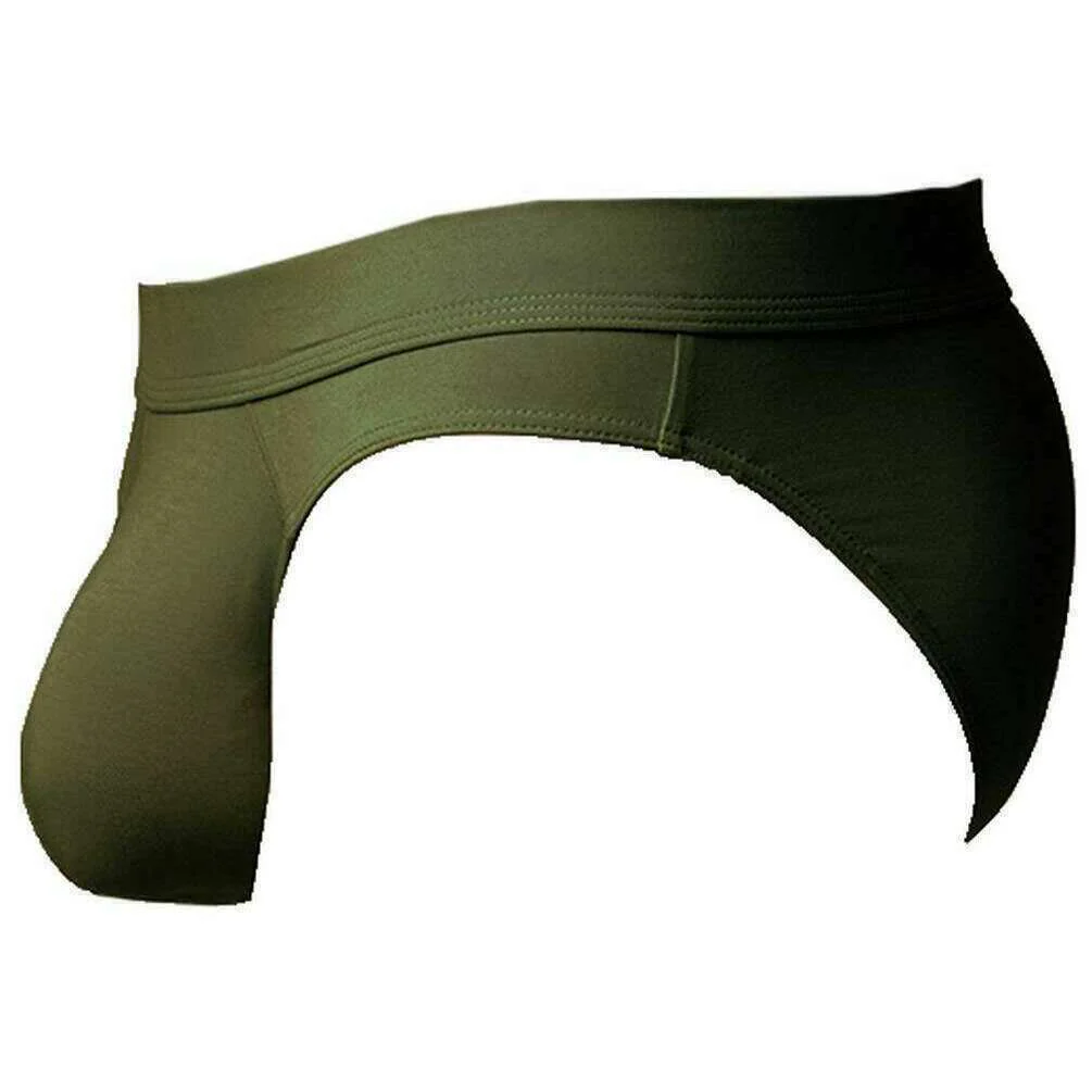 Obviously EliteMan Hipster Brief - Rifle Green - Image 3