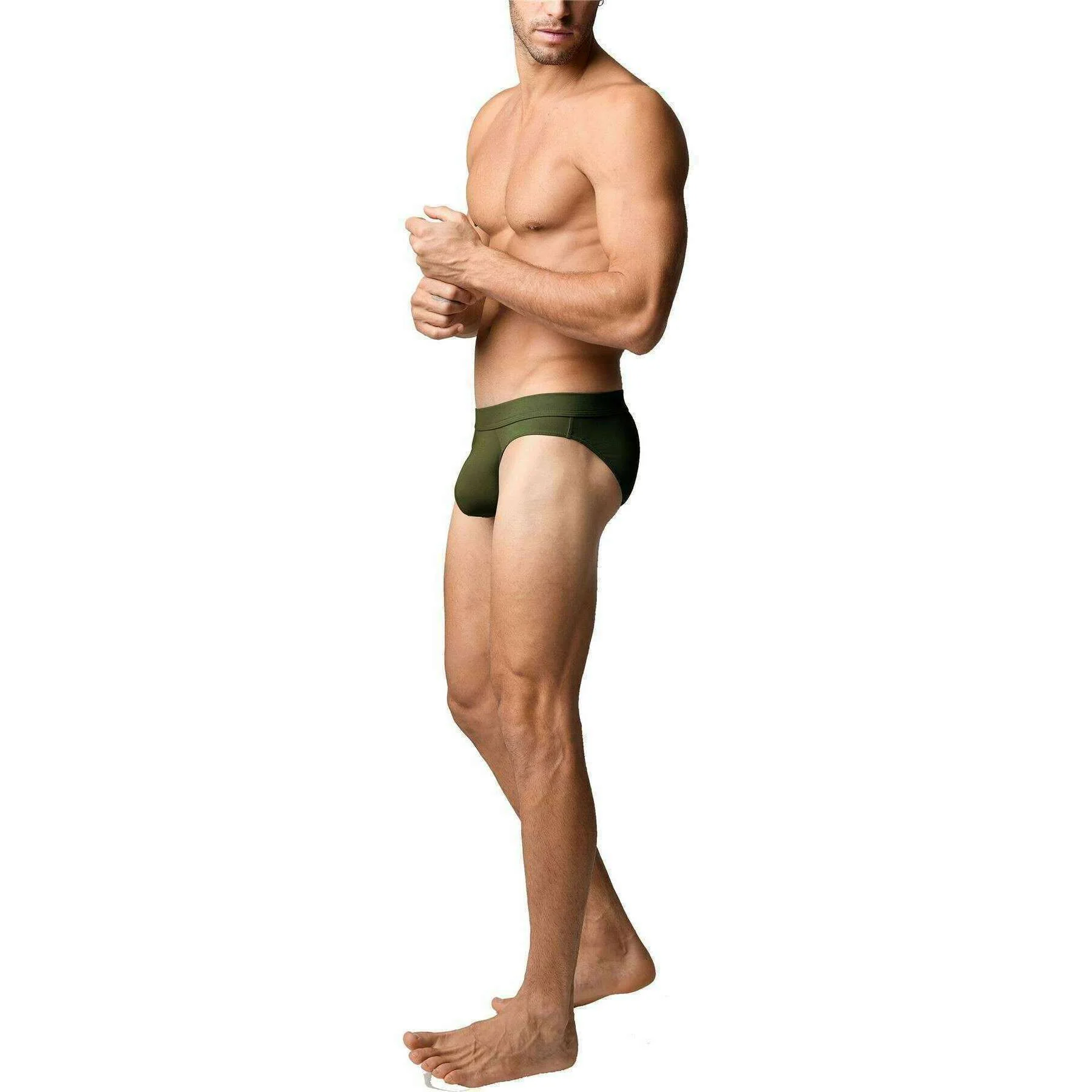 Obviously EliteMan Hipster Brief - Rifle Green - Image 6