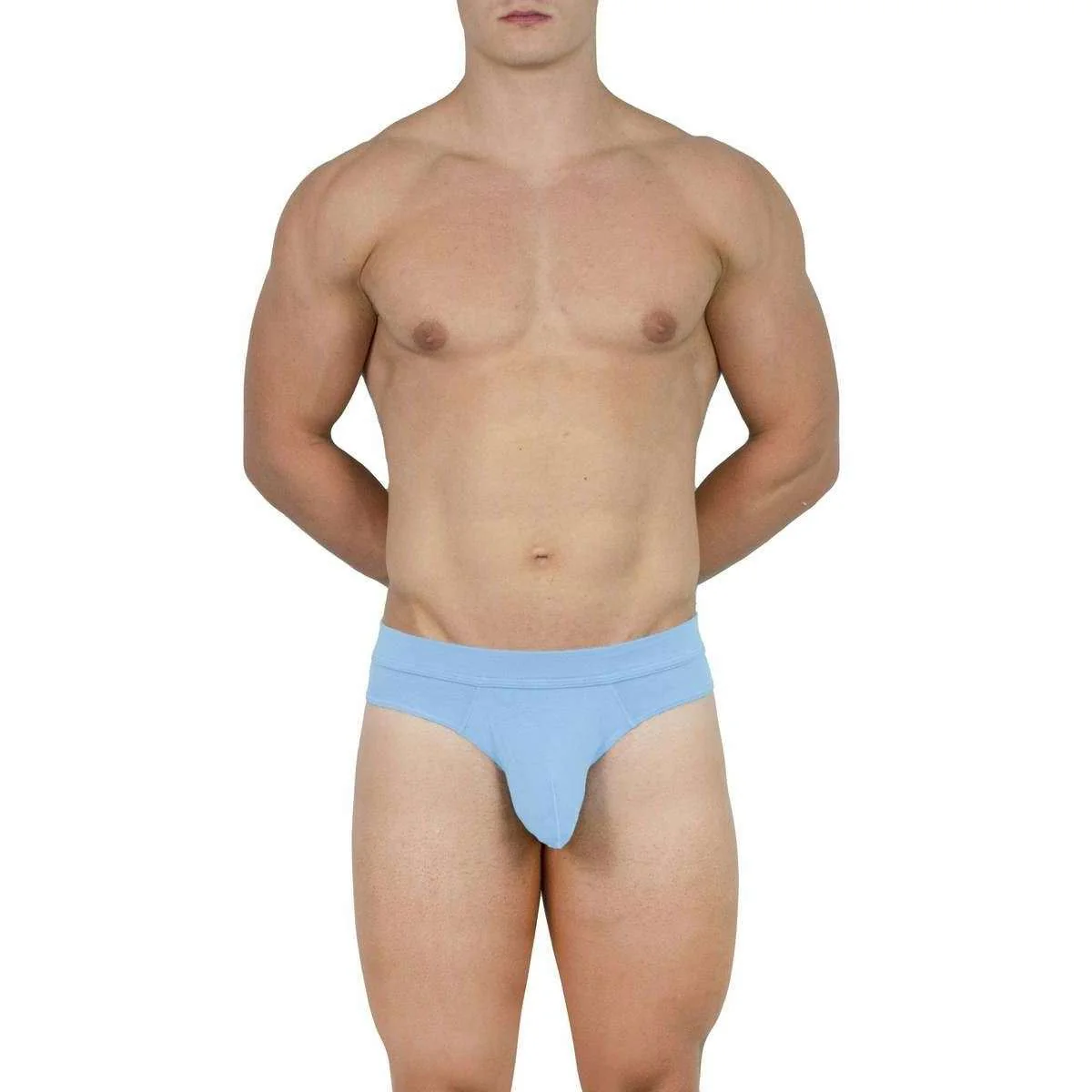 Obviously EliteMan Hipster Brief - Sky Blue - Image 4