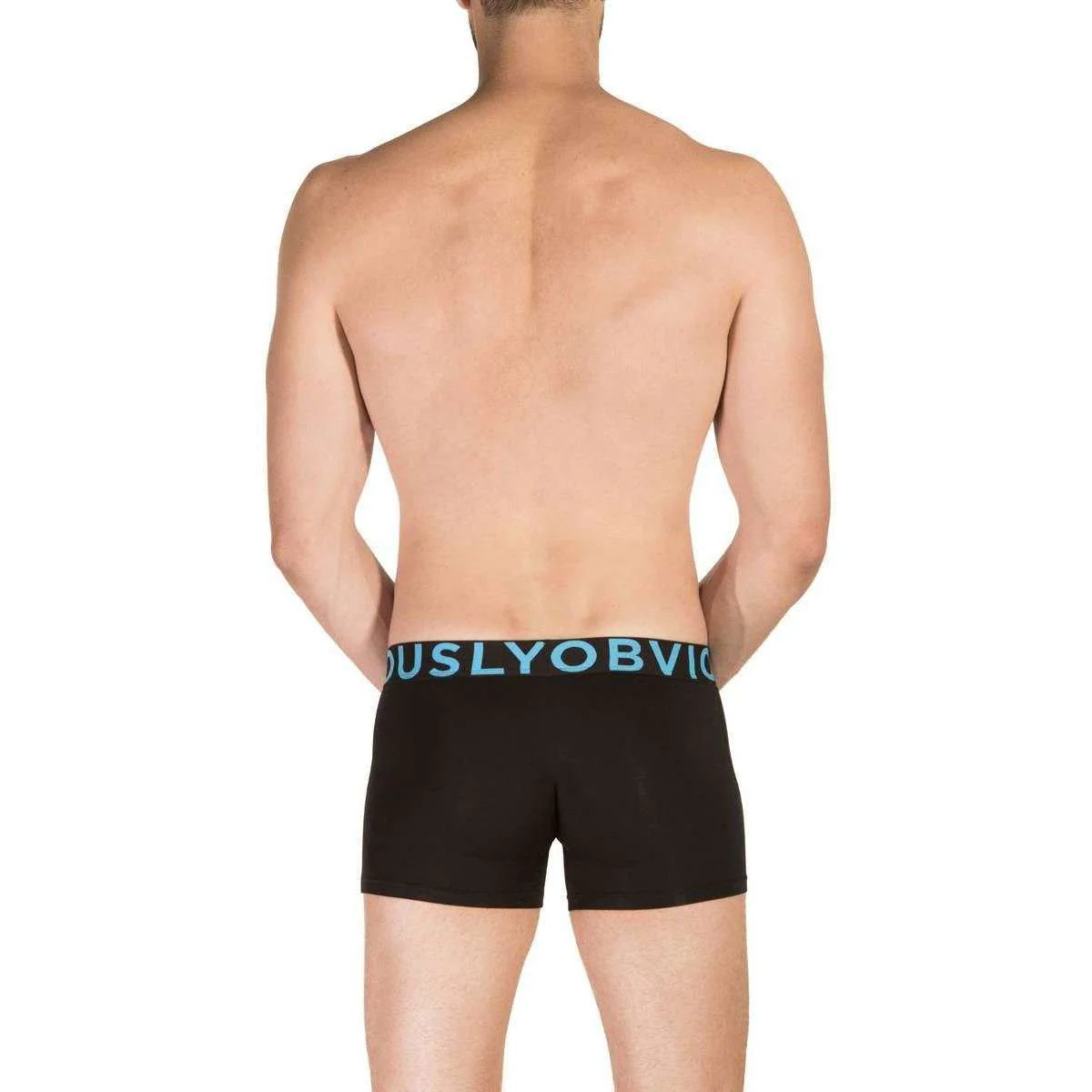 Obviously EveryMan AnatoMAX Boxer Brief 3inch Leg - Black - Image 5