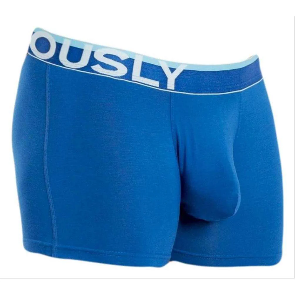 Obviously EveryMan AnatoMAX Boxer Brief 3inch Leg - Blue - Image 3