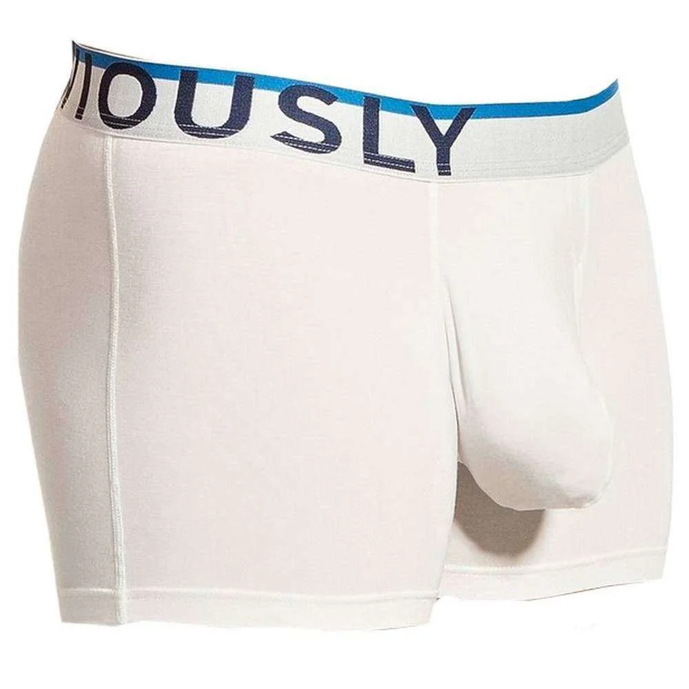 Obviously Everyman AnatoMAX Boxer Brief 3inch Leg - White - Image 4