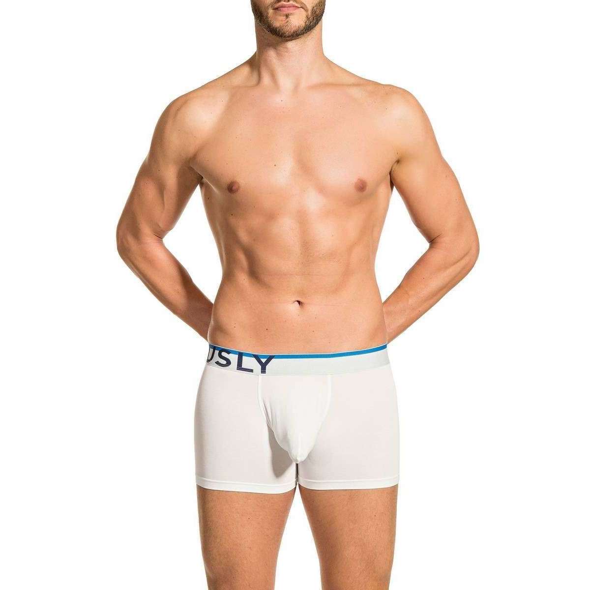 Obviously Everyman AnatoMAX Boxer Brief 3inch Leg - White - Image 5