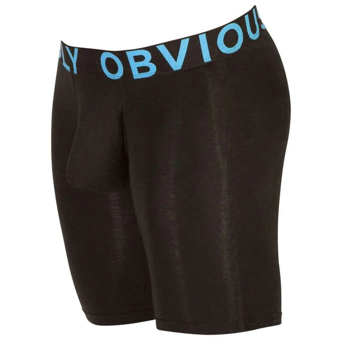 Obviously EveryMan AnatoMAX Boxer Brief 9inch Leg - Black - Image 3