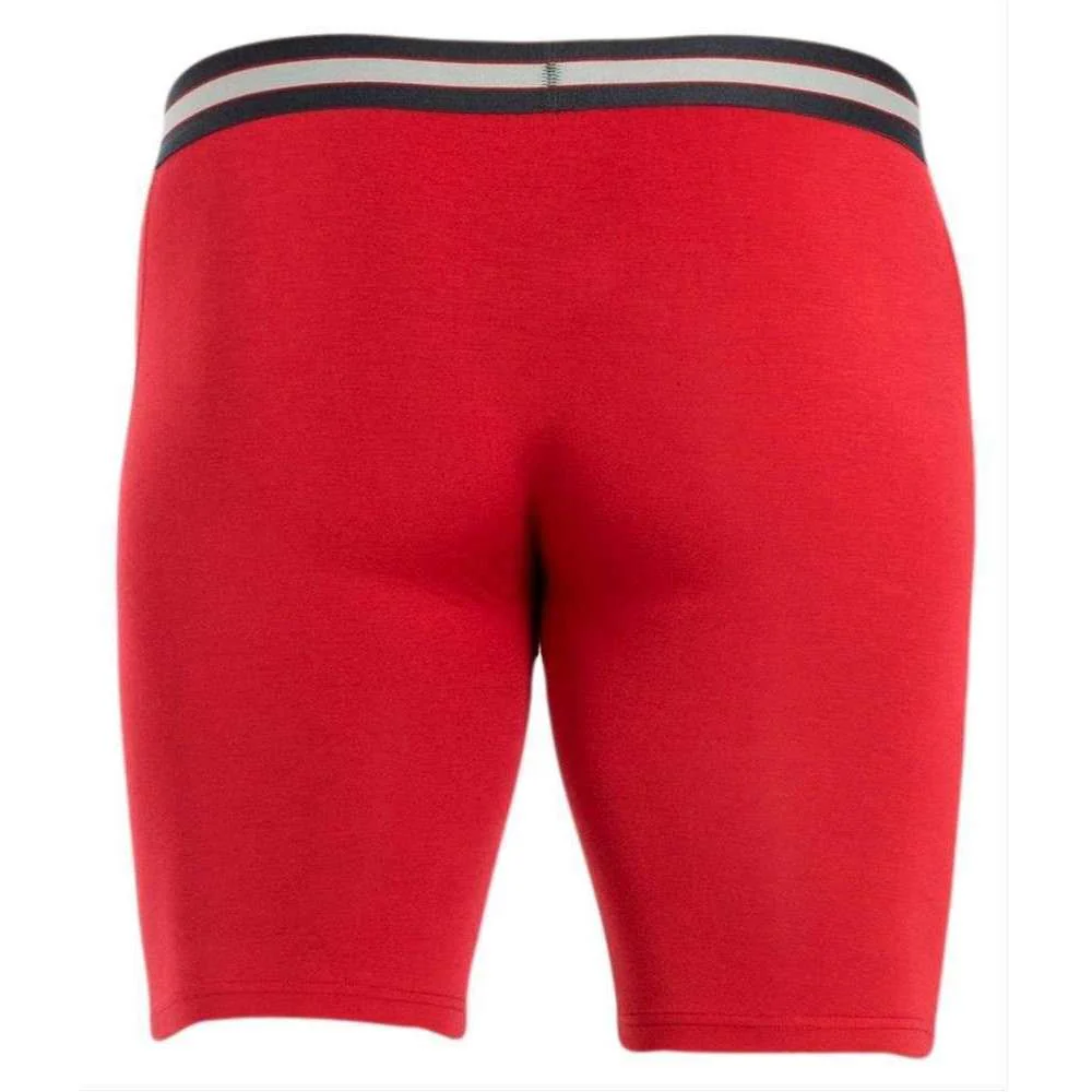 Obviously EveryMan AnatoMAX Boxer Brief 9inch Leg - Chilli Red - Image 3
