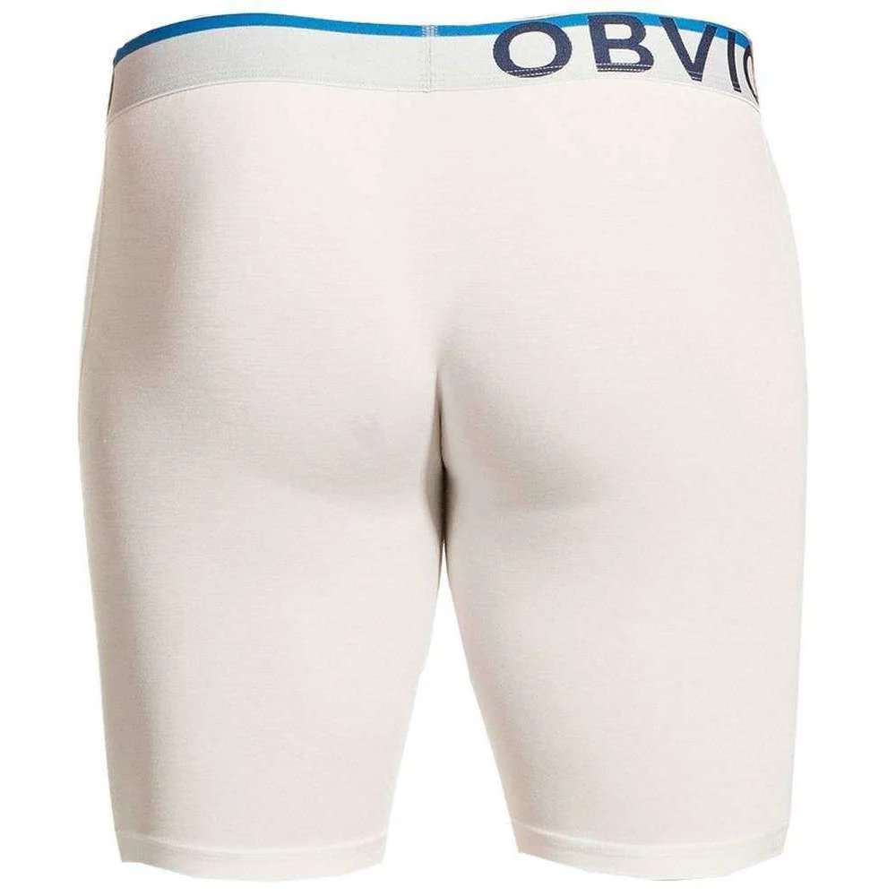 Obviously Everyman AnatoMAX Boxer Brief 9inch Leg - White - Image 4