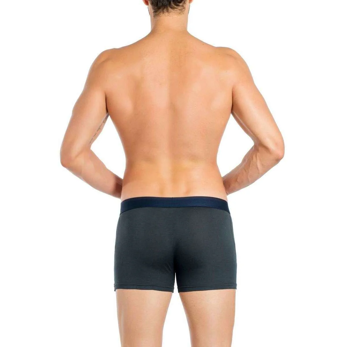 Obviously FreeMan AnatoFREE Boxer Brief 3inch Leg - Ash Grey - Image 6