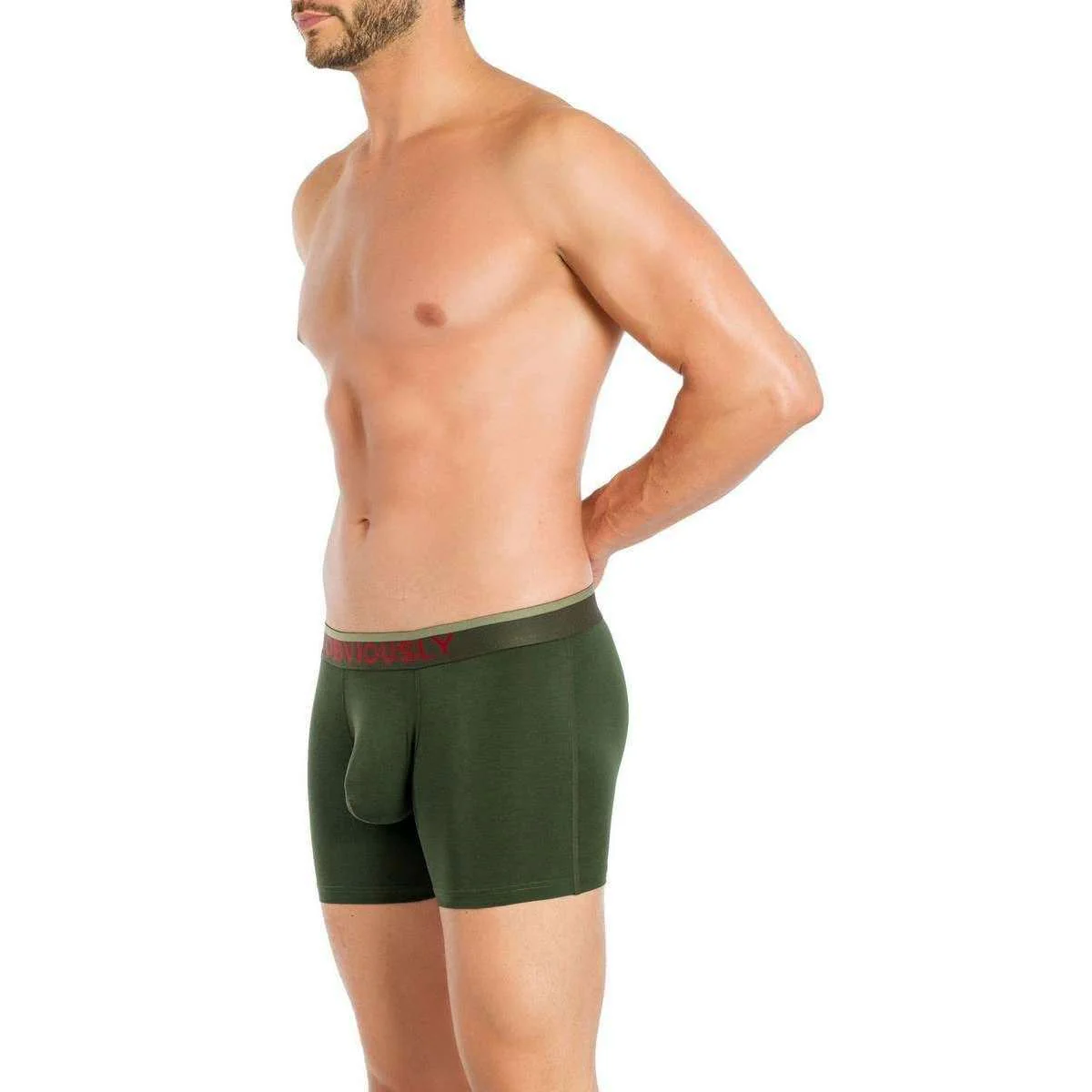 Obviously FreeMan AnatoFREE Boxer Brief 3inch Leg - Pine Green - Image 5