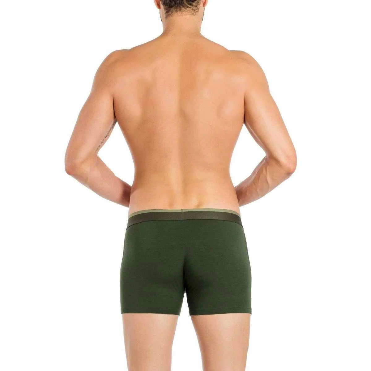 Obviously FreeMan AnatoFREE Boxer Brief 3inch Leg - Pine Green - Image 6