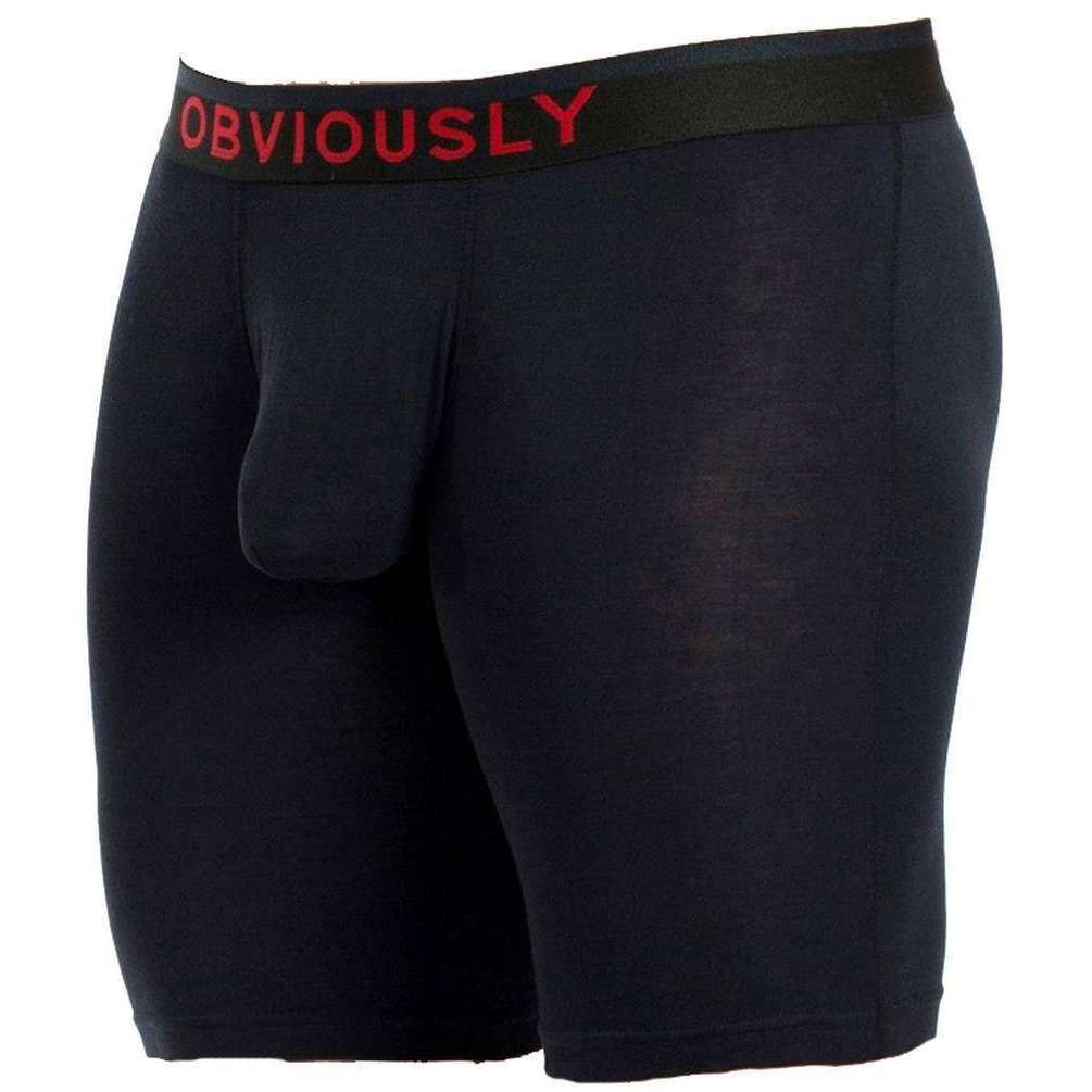 Obviously FreeMan AnatoFREE Boxer Brief 6inch Leg - Black - Image 3