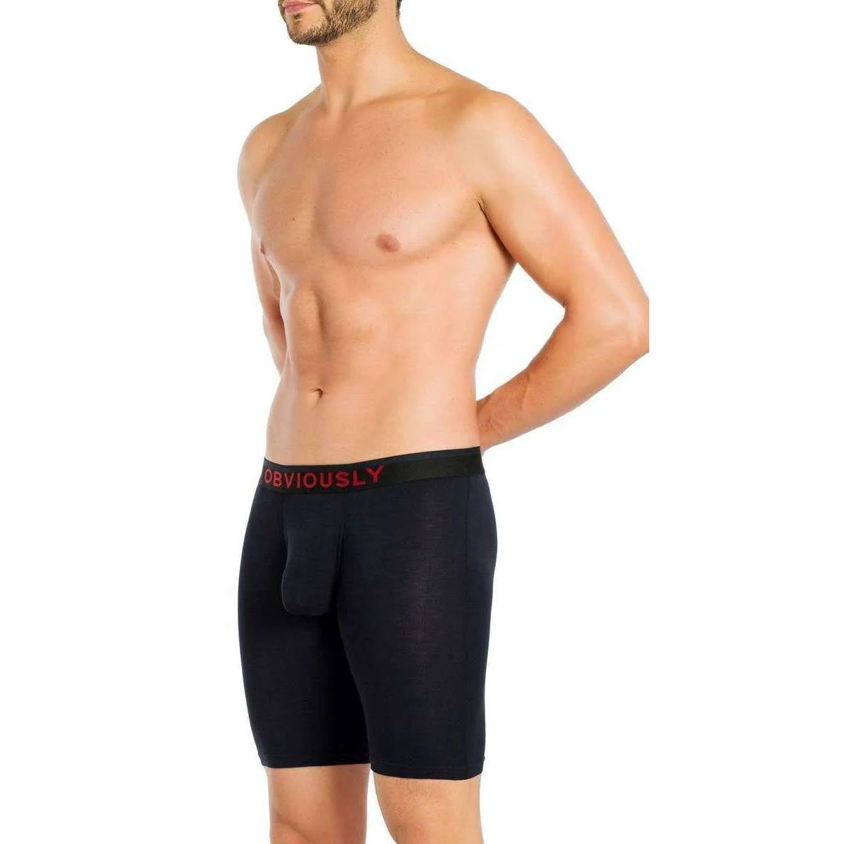 Obviously FreeMan AnatoFREE Boxer Brief 9inch Leg - Black - Image 5