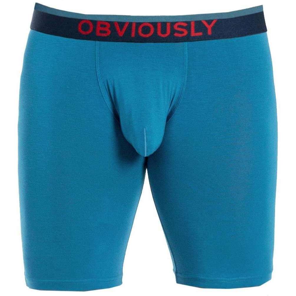 Obviously FreeMan AnatoFREE Boxer Brief 9inch Leg - Pacific Blue - Image 7