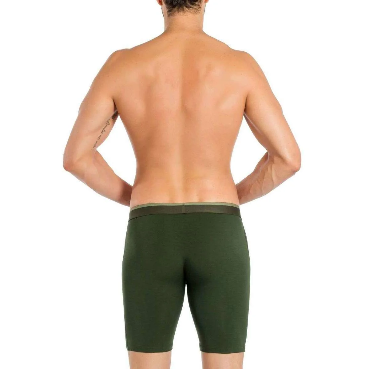 Obviously FreeMan AnatoFREE Boxer Brief 9inch Leg - Pine Green - Image 6