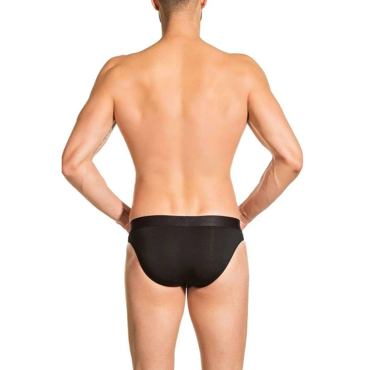 Obviously Primeman AnatoMAX Hipster Brief - Black - Image 4