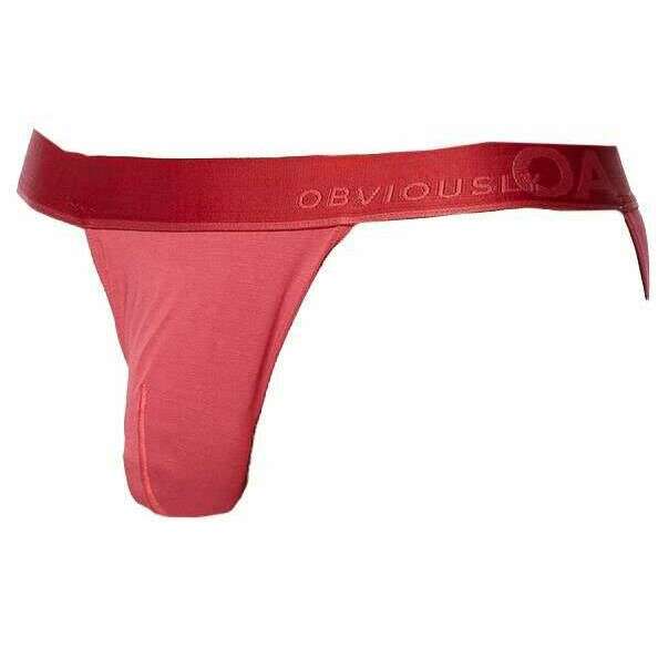 Obviously PrimeMan Bikini Brief - Brick Red - Image 3