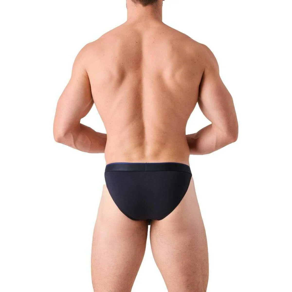 Obviously PrimeMan Bikini Brief - Charcoal Black - Image 5