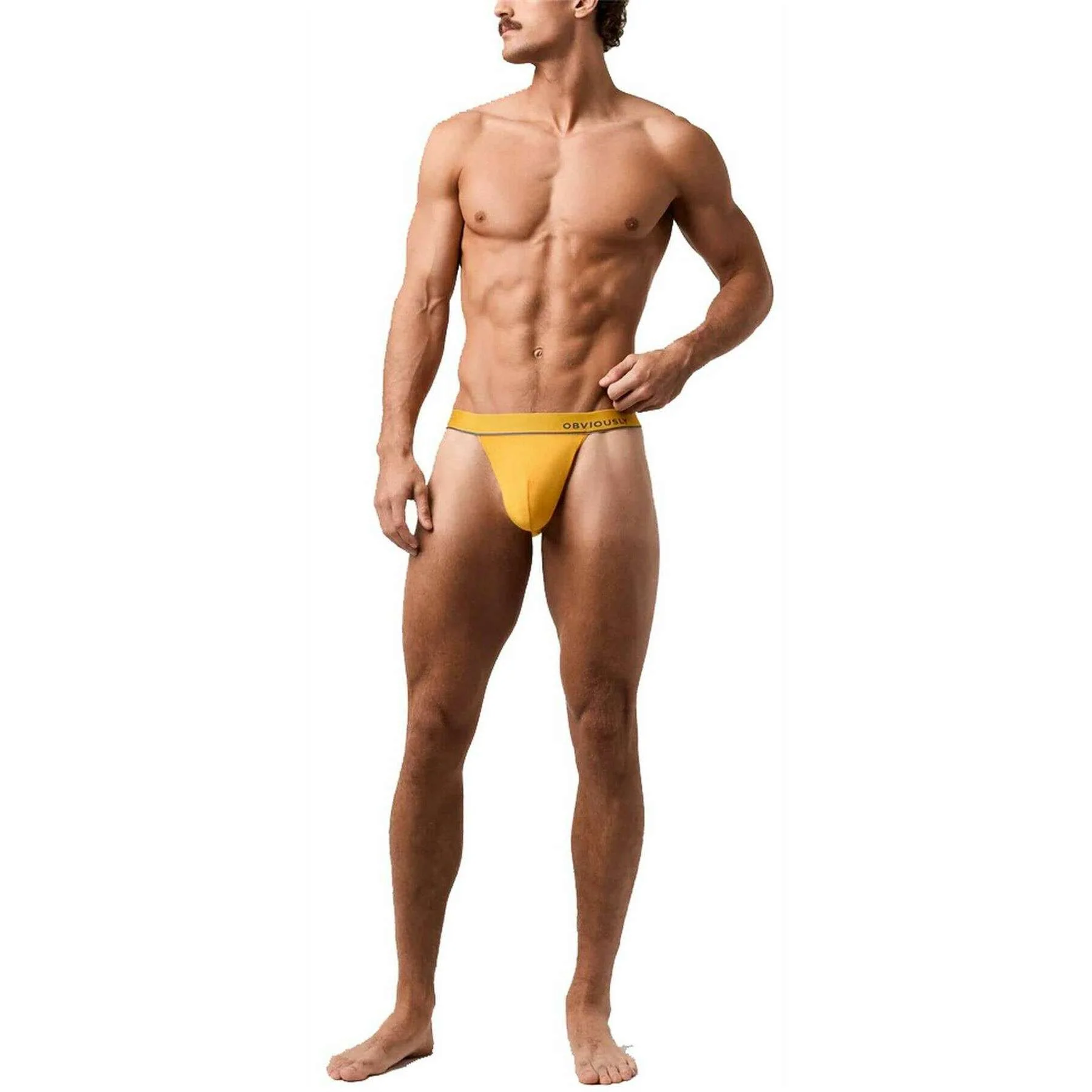 Obviously PrimeMan Bikini Brief - Gold