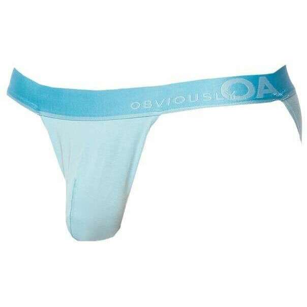 Obviously PrimeMan Bikini Brief - Sky Blue - Image 3