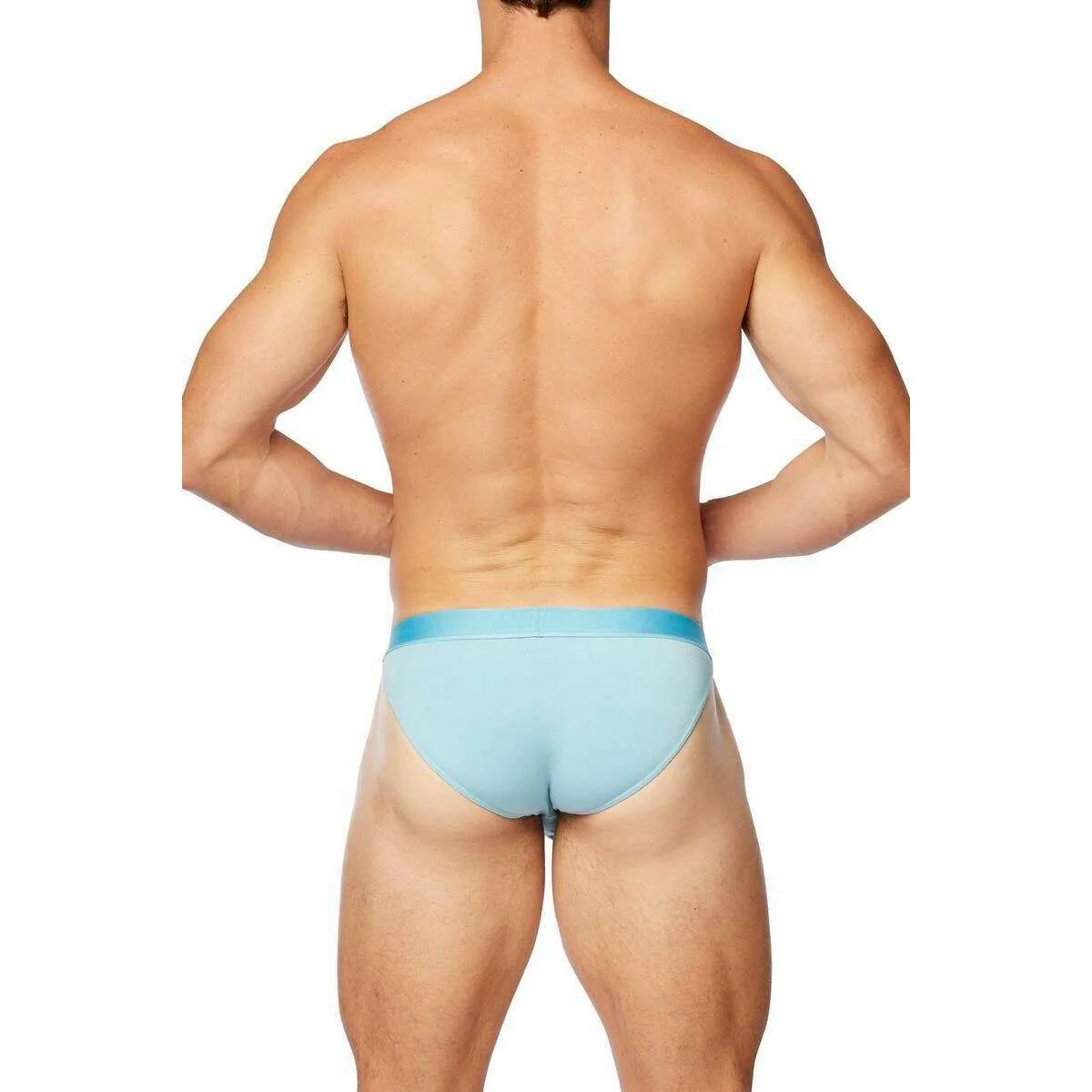 Obviously PrimeMan Bikini Brief - Sky Blue - Image 5
