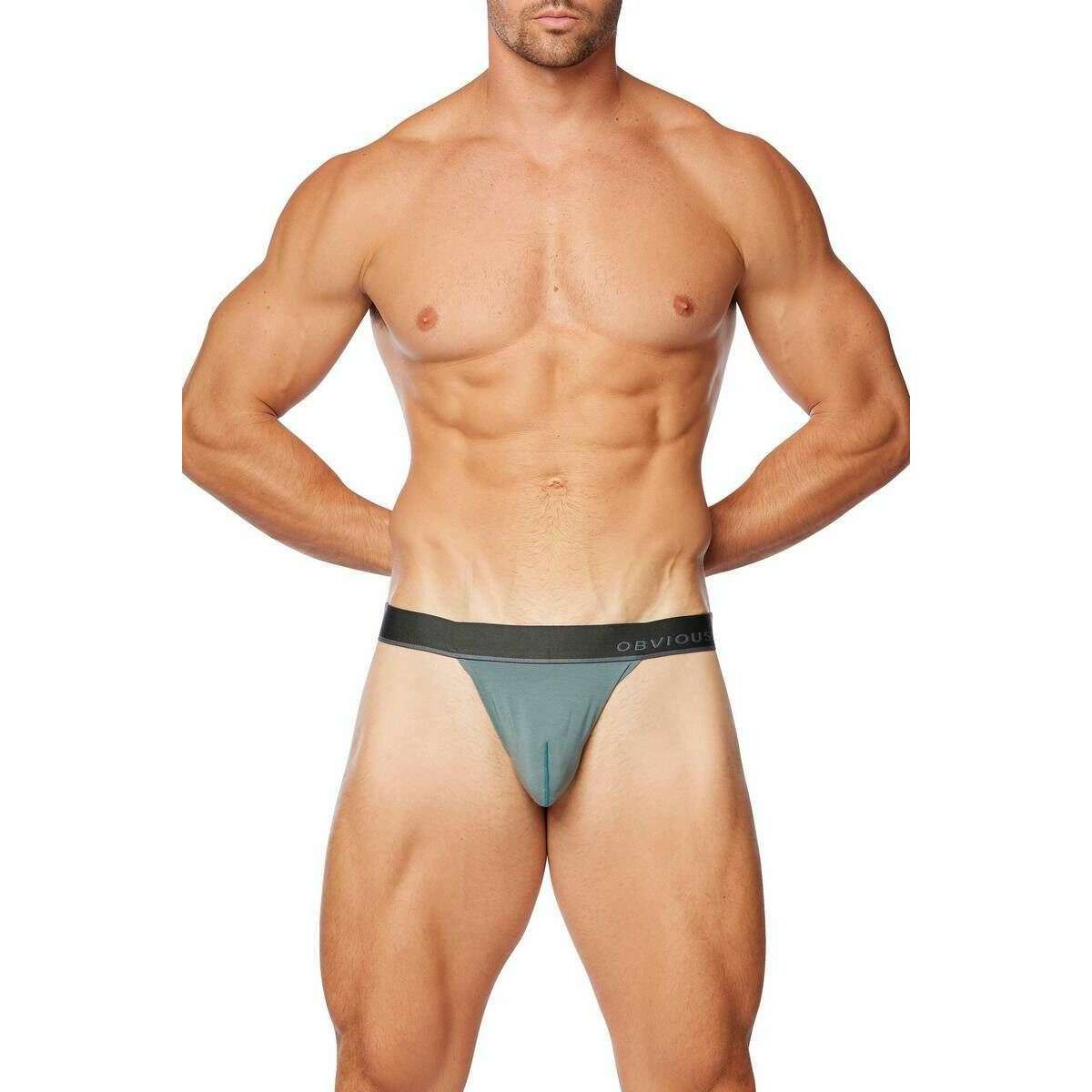 Obviously PrimeMan Bikini Brief - Slate Grey - Image 4
