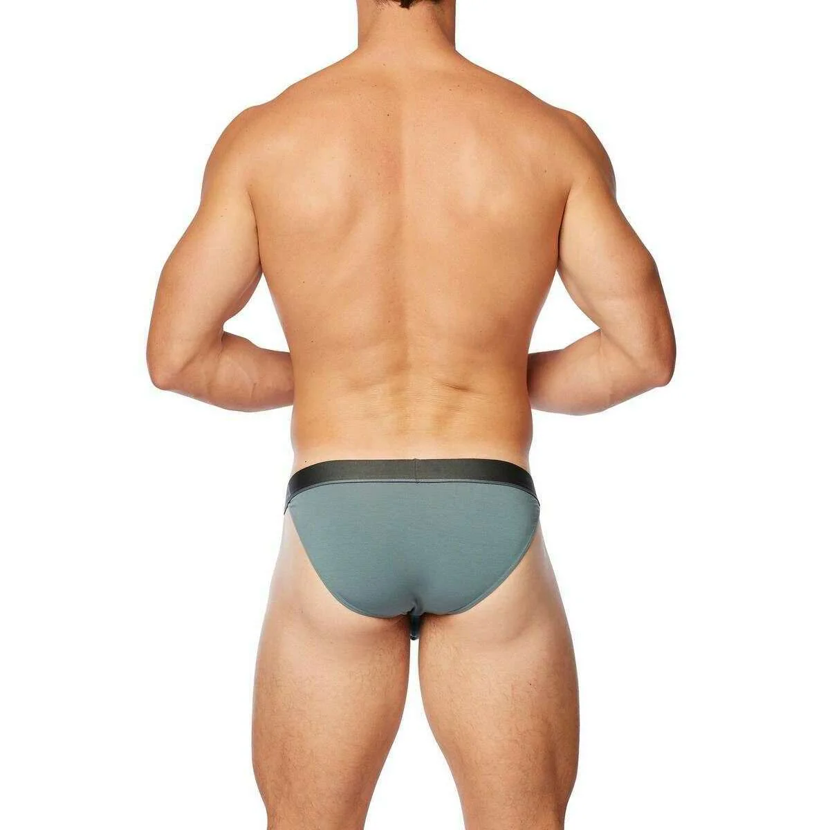 Obviously PrimeMan Bikini Brief - Slate Grey - Image 5