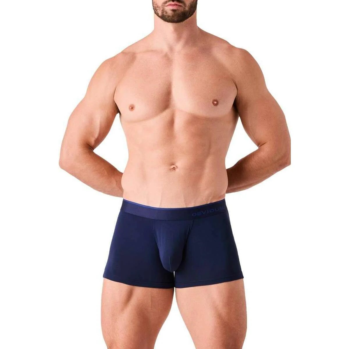 Obviously PrimeMan Boxer Brief 3inch Leg - Abyss Navy - Image 4