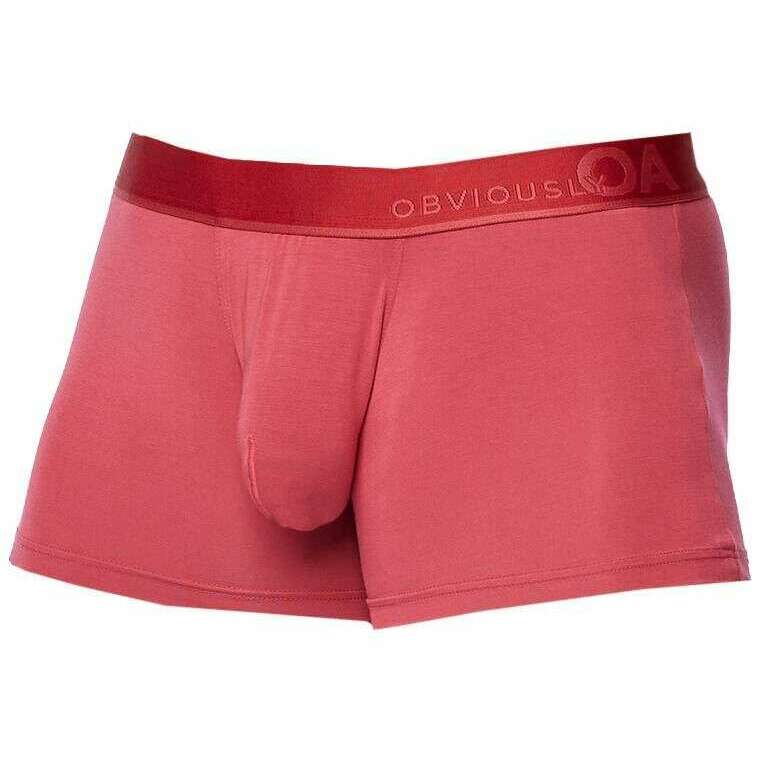 Obviously PrimeMan Boxer Brief 3inch Leg - Brick Red - Image 3