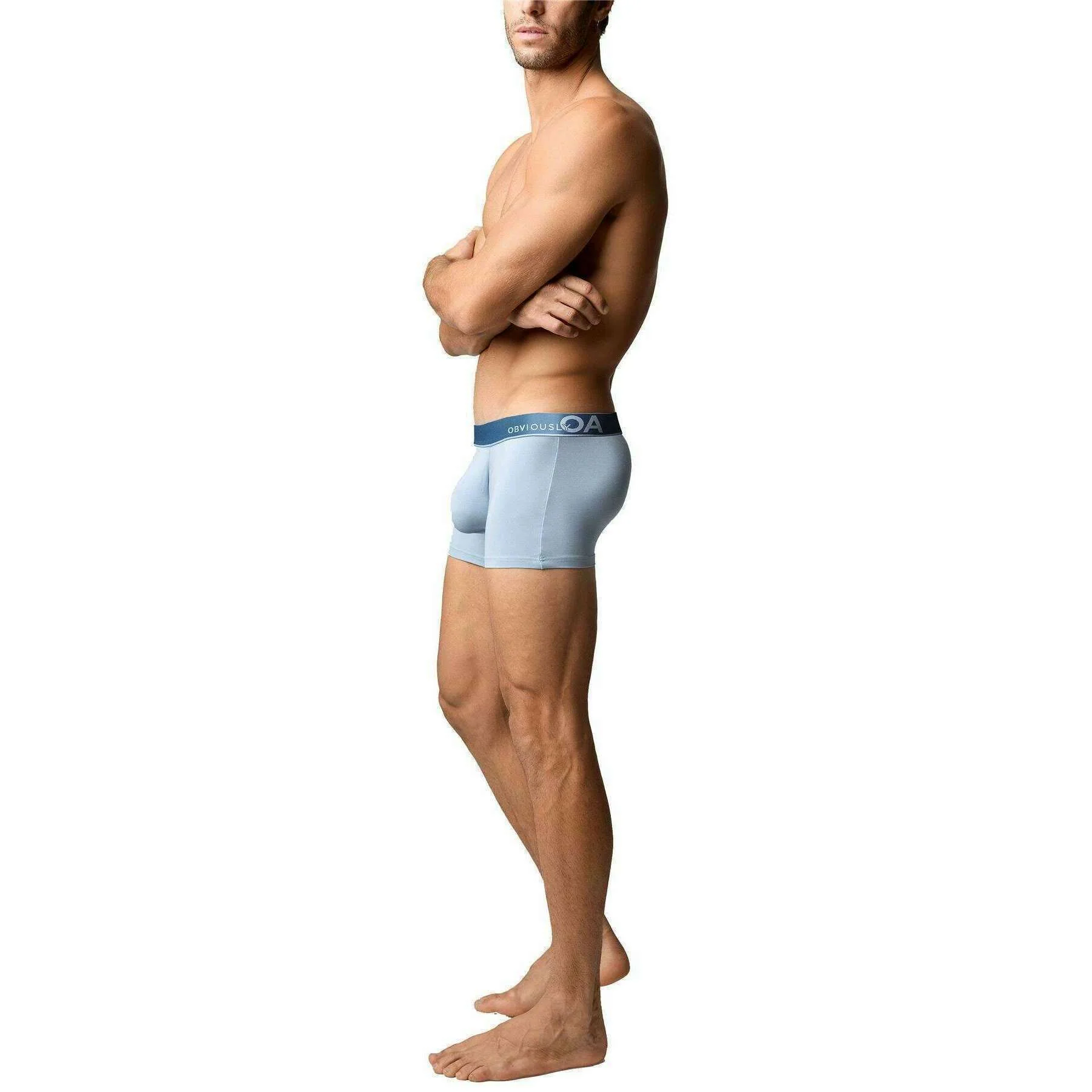 Obviously PrimeMan Boxer Brief 3inch Leg - Celestial Blue - Image 3