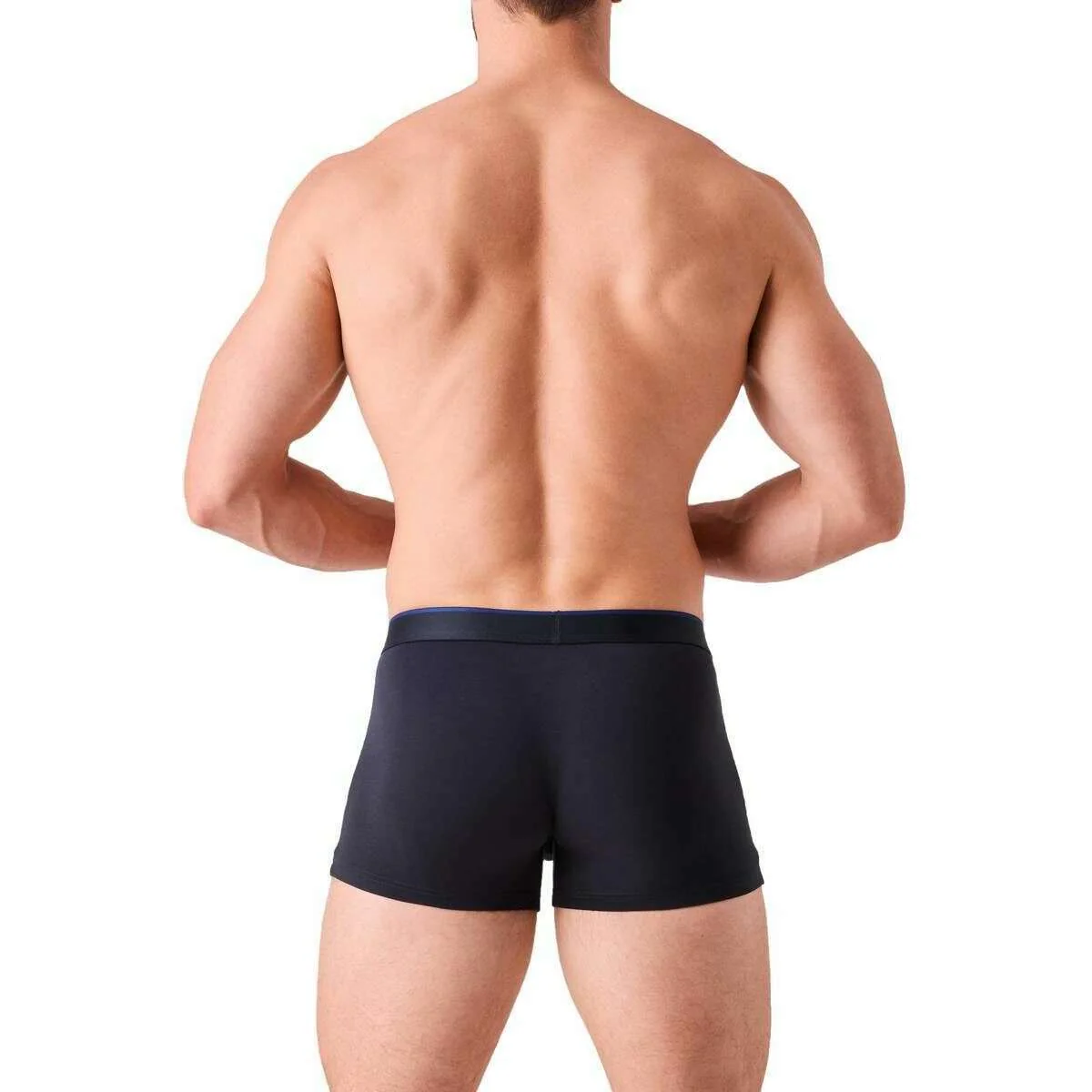Obviously PrimeMan Boxer Brief 3inch Leg - Charcoal Black - Image 5