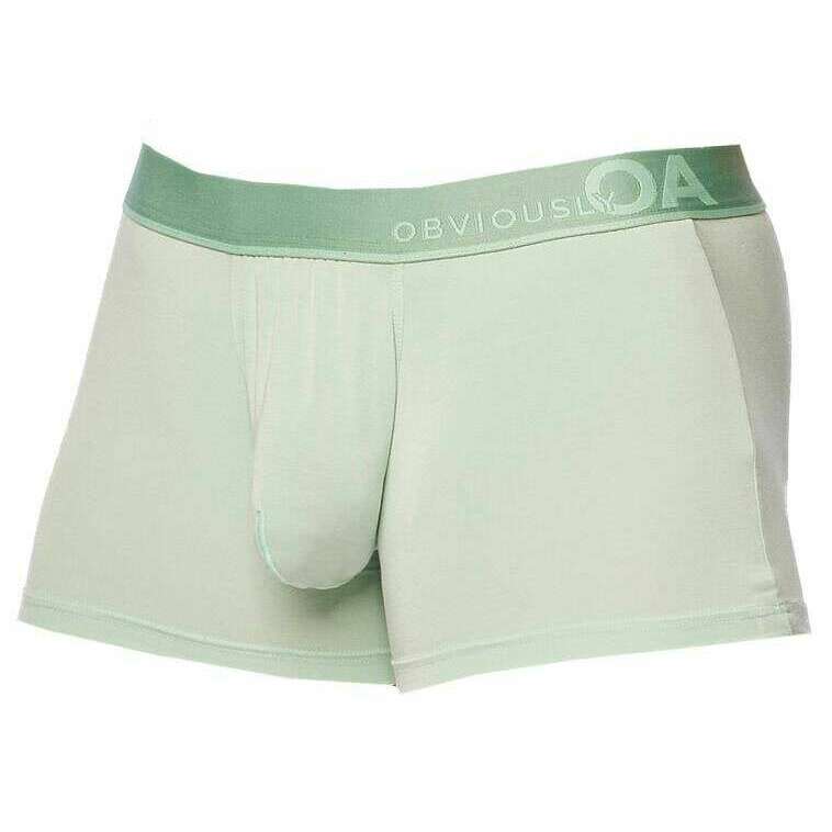 Obviously PrimeMan Boxer Brief 3inch Leg - Mint Green - Image 3