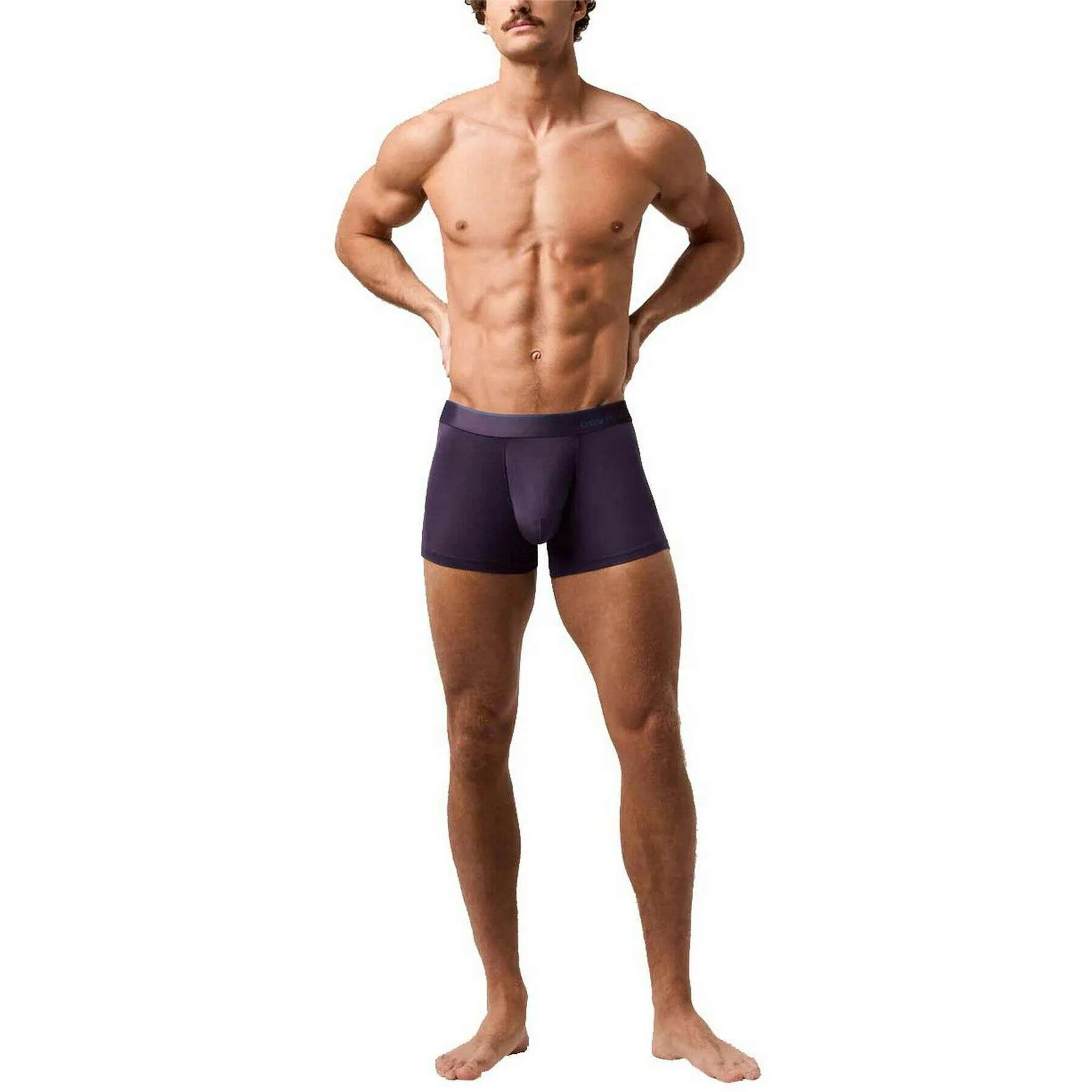 Obviously PrimeMan Boxer Brief 3inch Leg - Nightshade Purple - Image 3