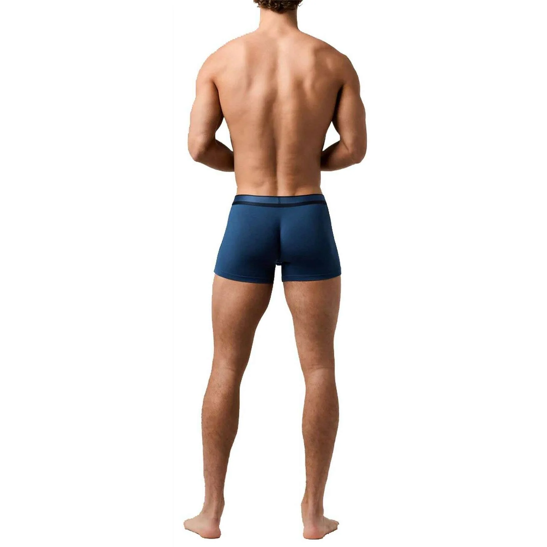 Obviously PrimeMan Boxer Brief 3inch Leg - Titan Blue - Image 2